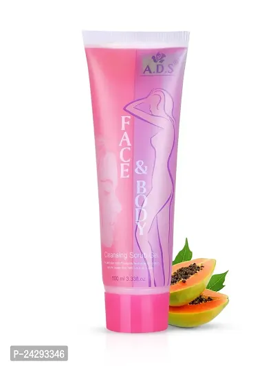ace and body cleansing scrub gel 100 ml Scrub (2 x 100 ml) - Papaya  Alovera-thumb3