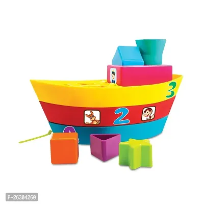 Funskool Giggles Stack A Boat Toy