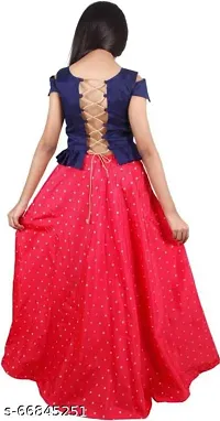 LIZUL STYLISH LEHNGHA CHOLI FOR KIDS IN VARIOUS COLOR AND IN SIZES-thumb2