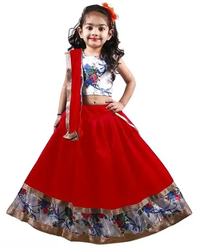 Beautiful Silk Blend Lehenga Cholis 