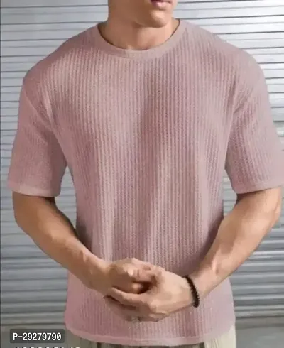 Classic Cotton Blend T-Shirt for Men-thumb0