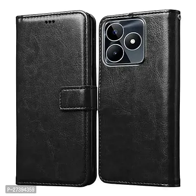 Realme C51 Black Flip Cover