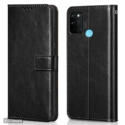 Realme C17 Realme 7i Black Flip Cover