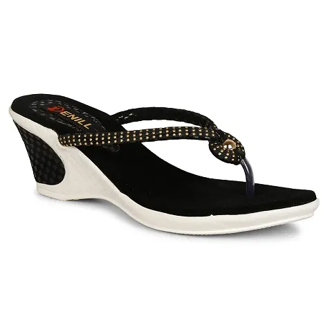 Denill Wedge Heel Fashion Sandal for Women's  Girl's
