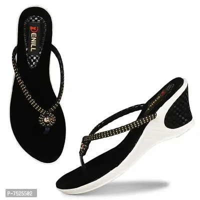 Denill Wedge Heel Fashion Sandal for Women's  Girl's-thumb5