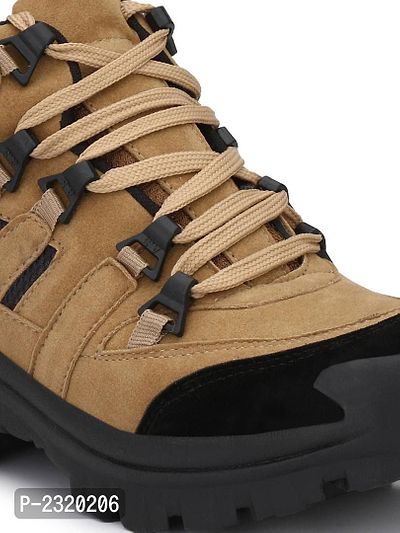 Heavy Duty Synthetic Leather Stylish Outdoor Boots-thumb5