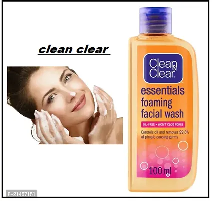 clean  clear face wash pack of 1