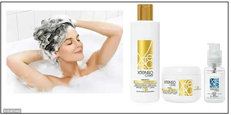 #get more one gold  xtenso shampoo+mask +serum pack of 1