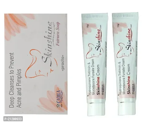 get more one skinshine cream 2+skinshine shop1 combo set   pack of 1-thumb0