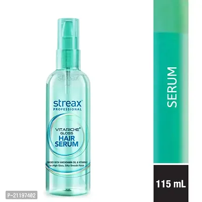 get more one streax professional vitariche gloss hair serum pack of 1-thumb0