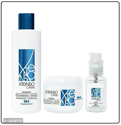 professional xtenso care blue shampoo+mousqui+serum pack of 1