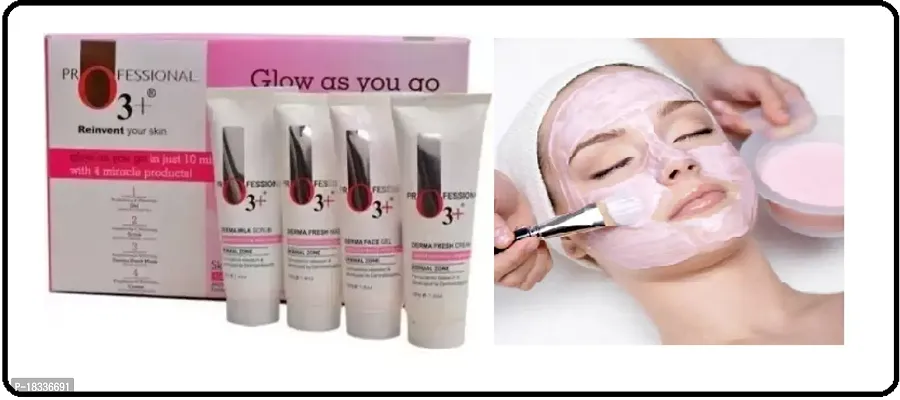 professional o3+ tube facial kit