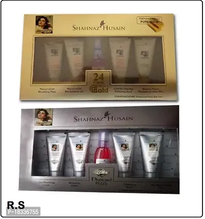 shahnaz-husain gold +diamond tube facial kit-thumb0