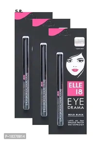 Elle 18 eye kajal pack of 3-thumb0