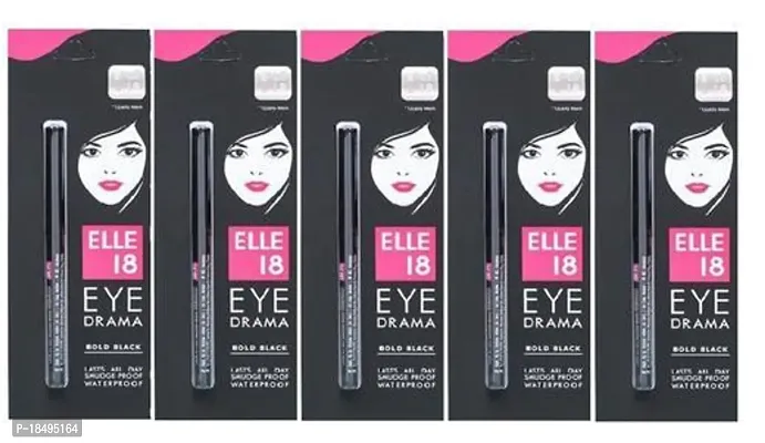 Elle 18 eye kajal pack of 5-thumb0