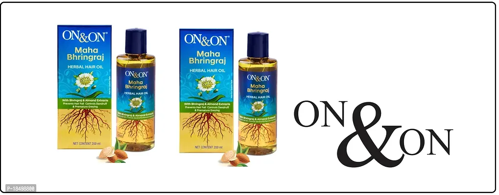 ONON MAHA BHRINRAAJ HAIR OIL PACK OF 2