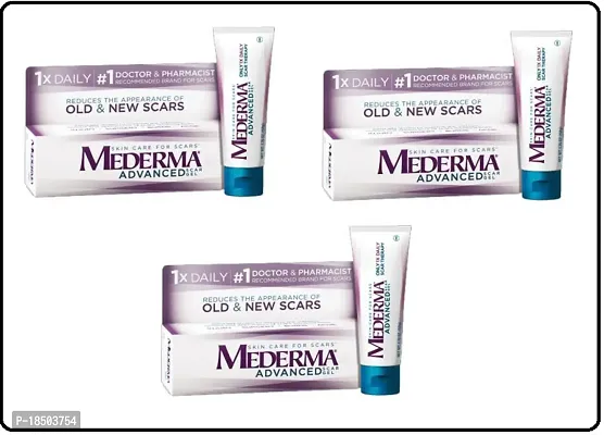 MEDERMA ADVANCED  SCARS GEL PACK OF 3