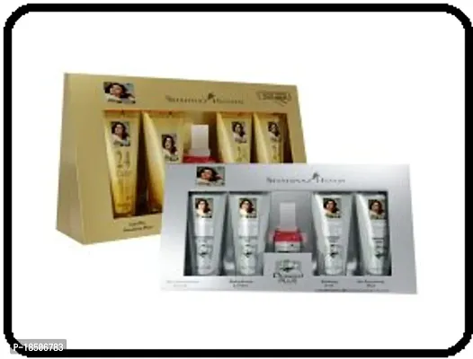 SHANAAZ-HUSAIN DIAMOND  GOLD TUBE FACIAL KIT COMBO