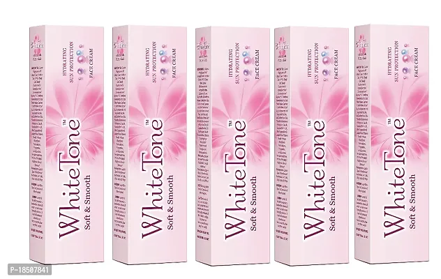 white tone  soft  smooth cream pack of 5