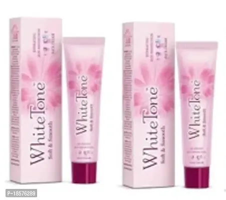 white tone  soft  smooth cream pack of 2