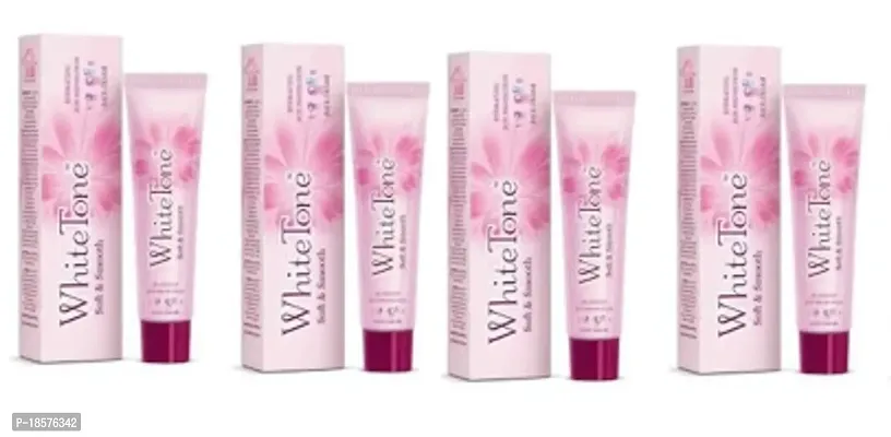 white tone  soft  smooth cream pack of 4