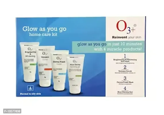 o3+reinvent your skin diamond tube facial kit