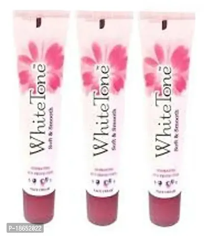 white tone  soft  smooth cream pack of 3-thumb0