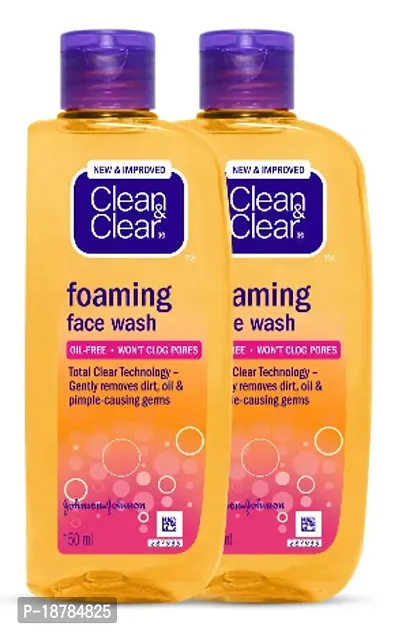 clean clear face wash pack of 2