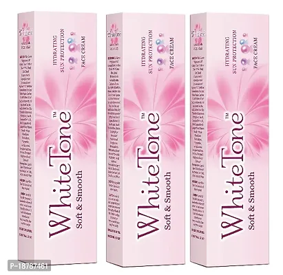 white tone  soft  smooth cream pack of 3