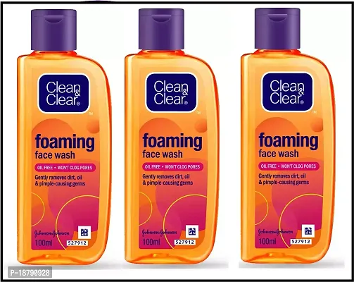 clean clear face wash pack of 3-thumb0