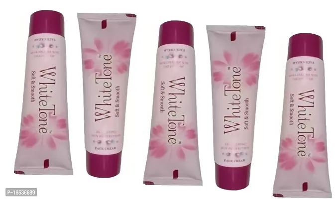 white tone  soft  smooth cream pack of 5