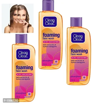 clean clear face wash pack of 3-thumb0