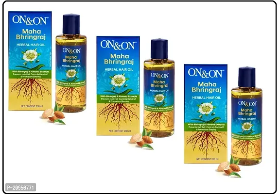 .onon bhringraj hair oil pack of 3-thumb0