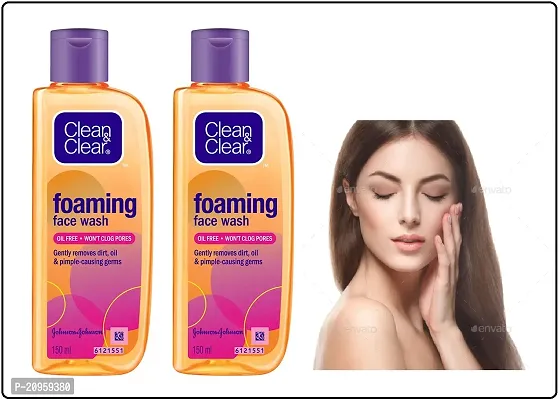 ..cleanclear foaming face wash pack of 2-thumb0