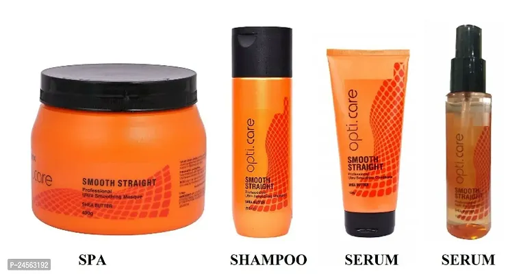 New opti.care hair shampoo + mask  + conditioner + serum combo pack