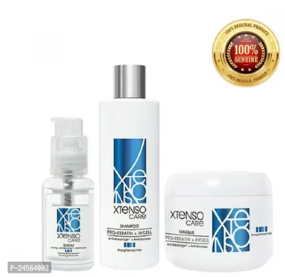New xtenso care hair shampoo + serum + mask combo pack
