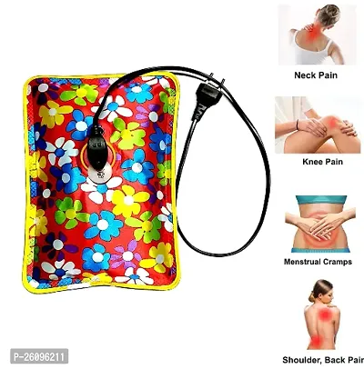 Electric Hot Gel Bag- Rechargeable Heating Pad Rechargeable 1 L Hot Water Bag-thumb0