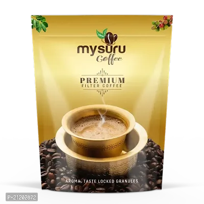 MYSURU COFFEE Premium South India Blend Filter Coffee Powder | Aromatic Taste [80% Coffee 20% Chicory] 500g-thumb0