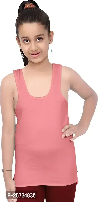 NEW TRINATH HOSIERY Soft Cotton Casual Regular Fit Sleeveless Camisole Vest for Girls (Pack of 5)-thumb4