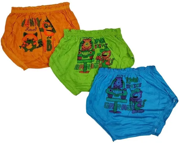 NEW TRINATH HOSIERY Soft Casual Bloomers Underwear Panties for Girls (Pack of 3)