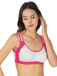 Fancy Cotton Blend Bra For Women-thumb3