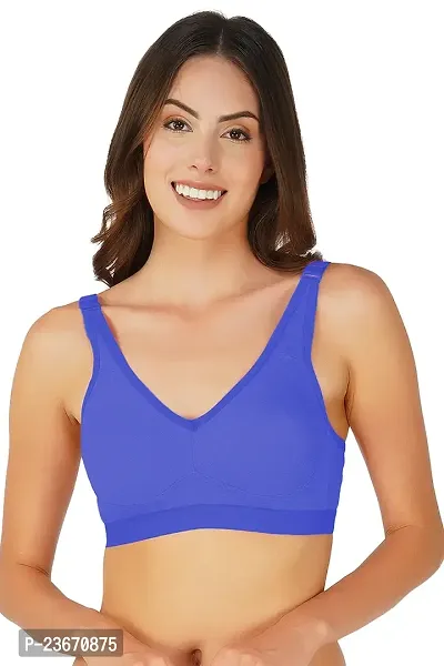 Fancy Cotton Blend Bra For Women