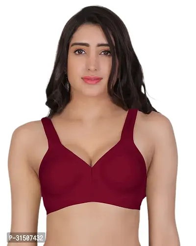 Stylish Stretchable Solid Bra for Women