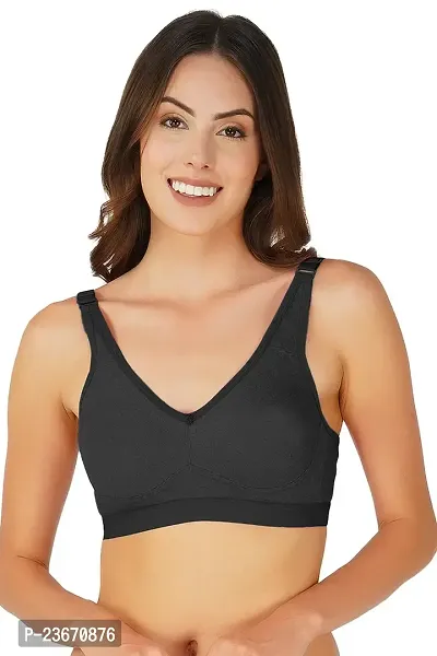 Fancy Cotton Blend Bra For Women