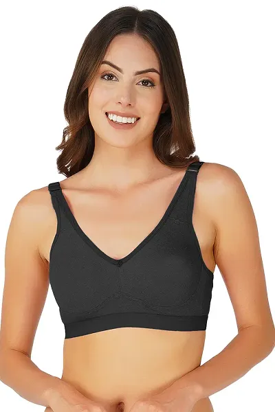 Fancy Cotton Blend Bra For Women