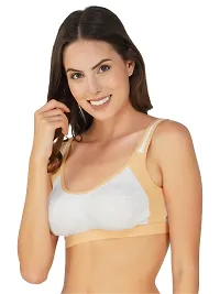 Fancy Cotton Blend Bra For Women-thumb4