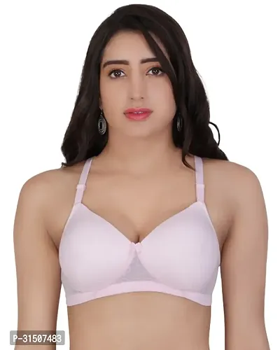 Stylish Stretchable Solid Bra for Women-thumb0