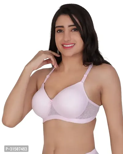 Stylish Stretchable Solid Bra for Women-thumb3