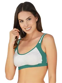 Fancy Cotton Blend Bra For Women-thumb2