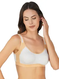 Fancy Cotton Blend Bra For Women-thumb2